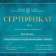 Сертификат/Диплом эксперта Нина Сергеевна