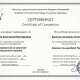 Сертификат/Диплом эксперта Анастасия