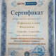 Сертификат/Диплом эксперта Нафикова Алина Фиделевна