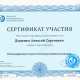 Сертификат/Диплом эксперта Алексей Диденко (Didenko Aleksei)