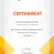 Сертификат/Диплом эксперта Ольга Грузинцева